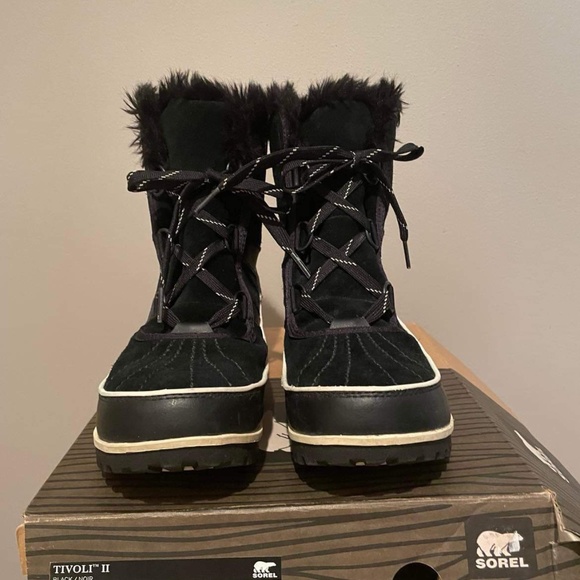 Women’s Sorel Tivoli II Winter Boots-Size 8 - Picture 4 of 6